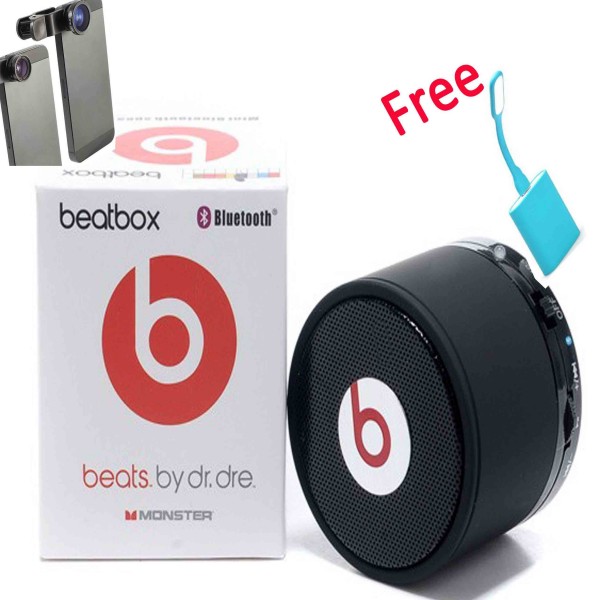 Monster Beats by Dr Dre Mini bluetooth Speaker with Camera Lens
