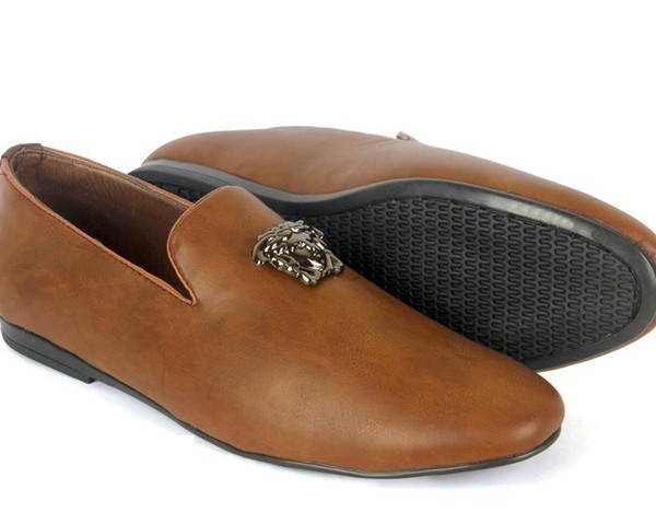 VERSACE Buckle design Brown color