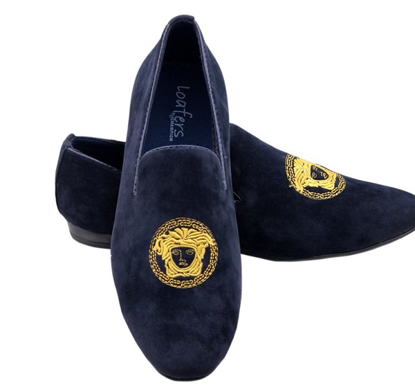 Versase Moccasins (Embroidery design) Black