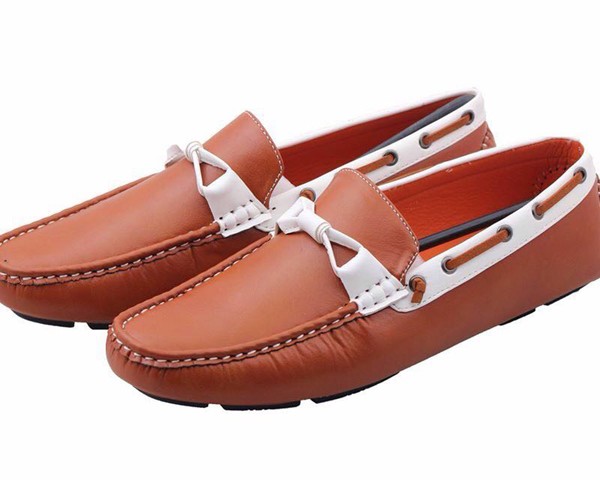 ZARA MEN Bow design Camel Color Men's Shoes